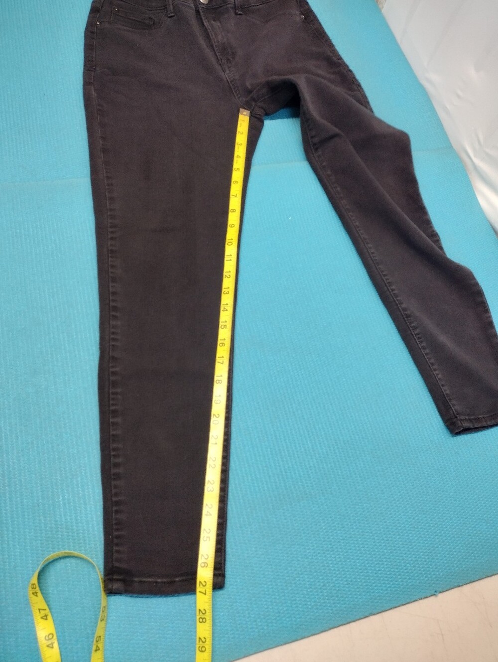 Kensie Black Stretchy Jegging Skinny Jeans High Rise 12 /31 - Picture 2 of 8